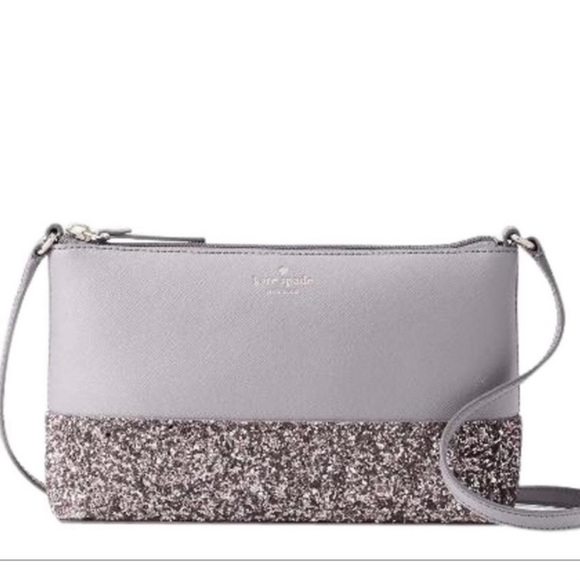 Kate Spade Greta Court glitter Ramey crossbody bag - Picture 3 of 6